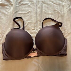 36 D Dark Purple Victorias Secret push-up tshirt Bra